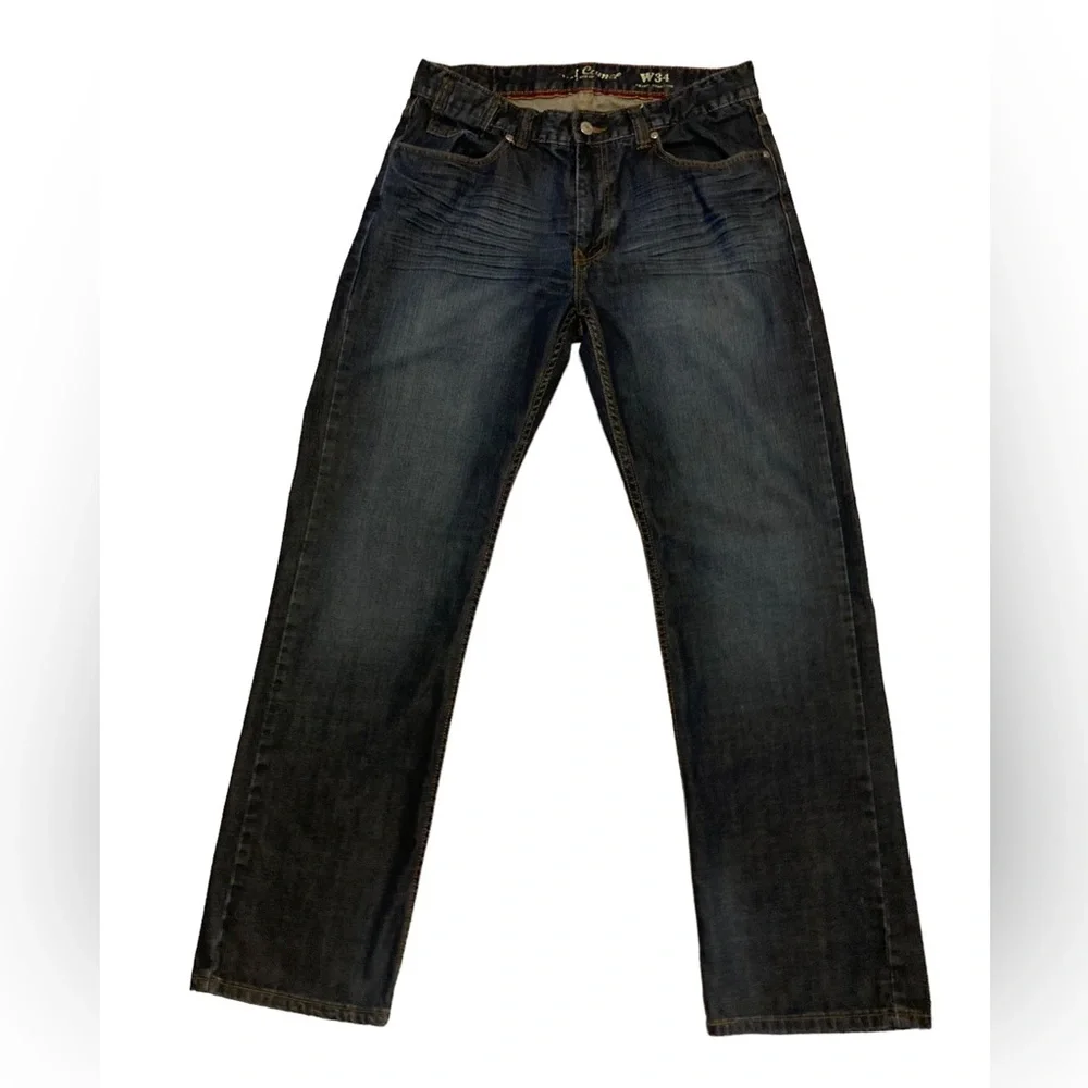 Red Camel Straight Leg Jeans Size 34